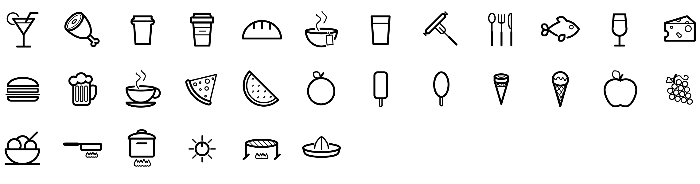 food-boldicons-preview