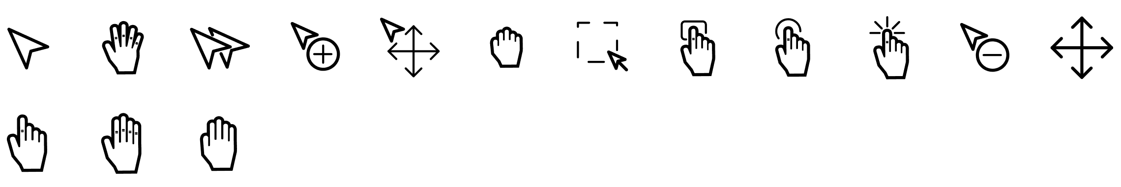 selection-and-cursors-boldicons-preview