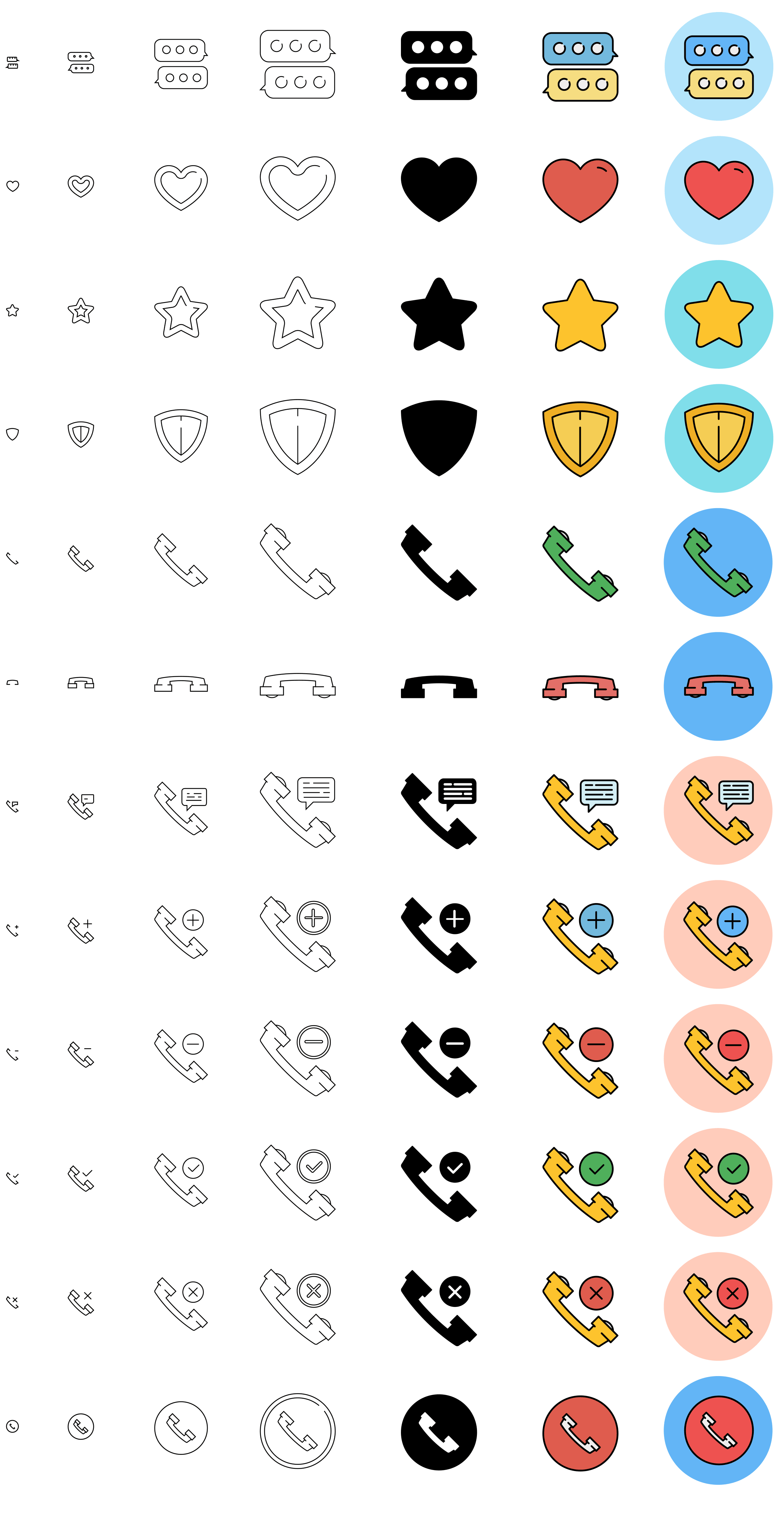 communication-5-preview responsive icons