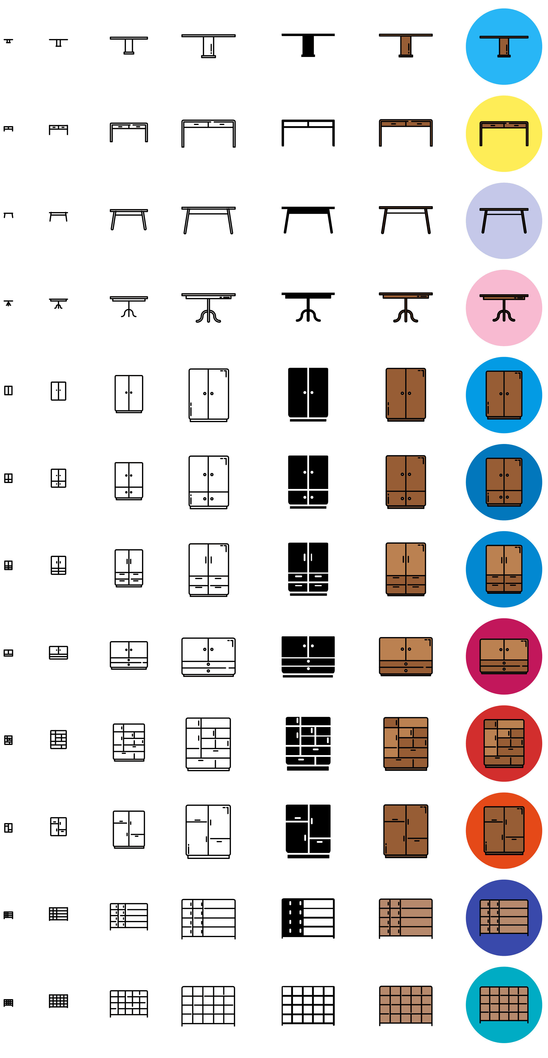 furniture-5-preview responsive icons