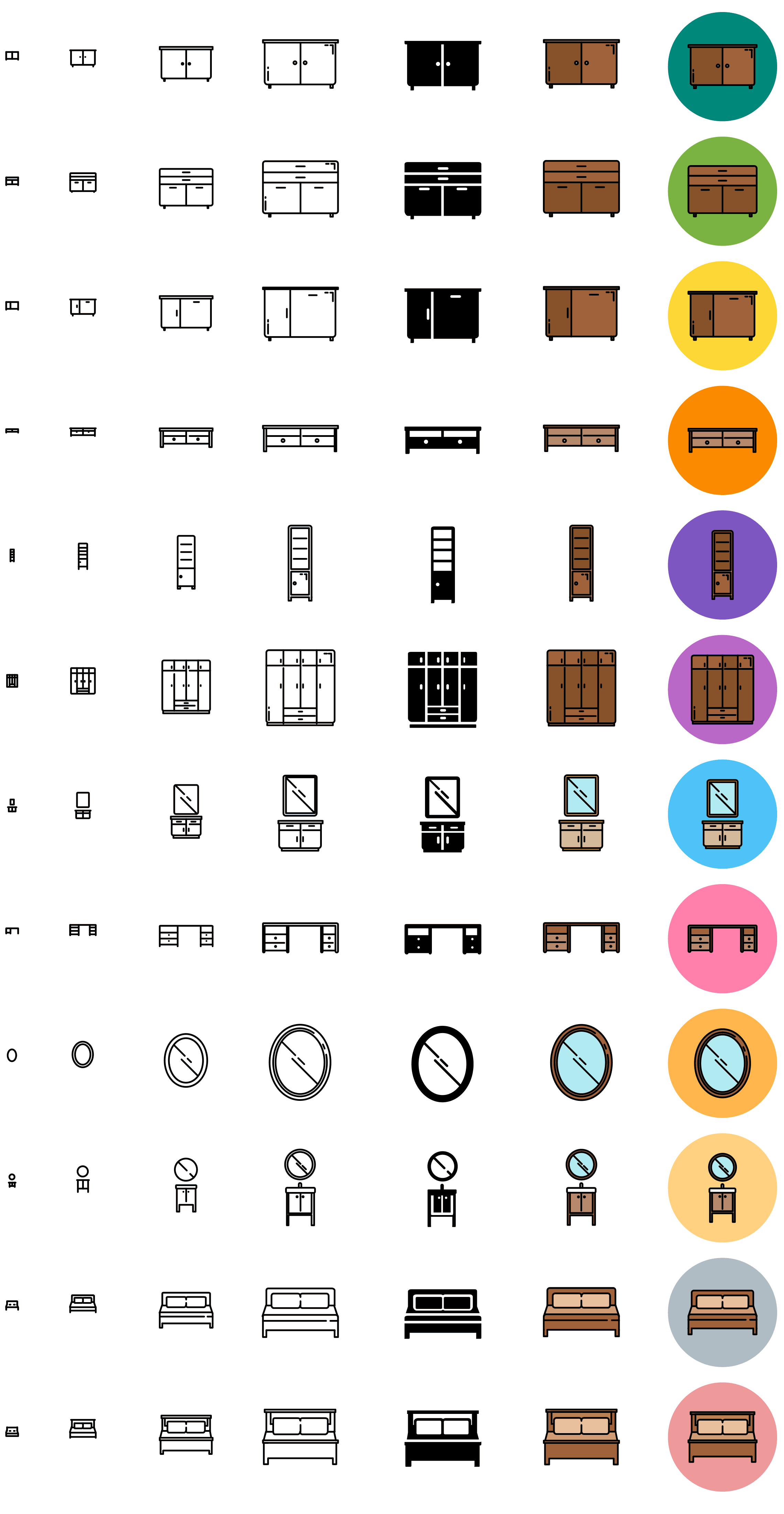 furniture-6-preview responsive icons