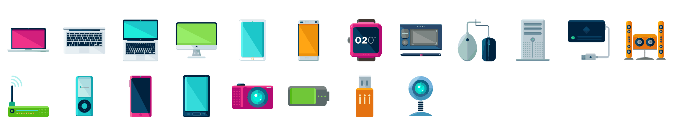 Devices-flat-icons