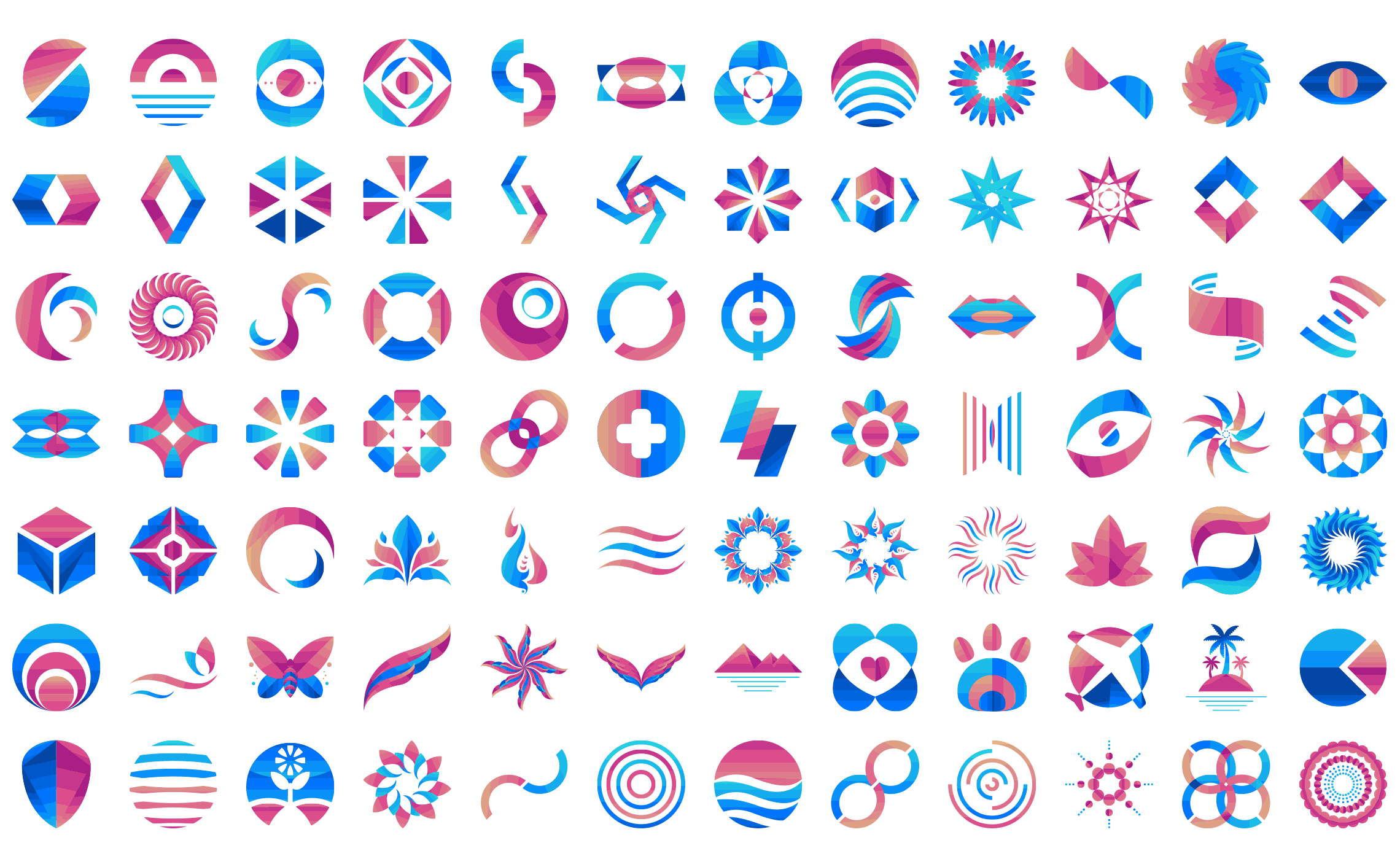 Logogram-flat-icons