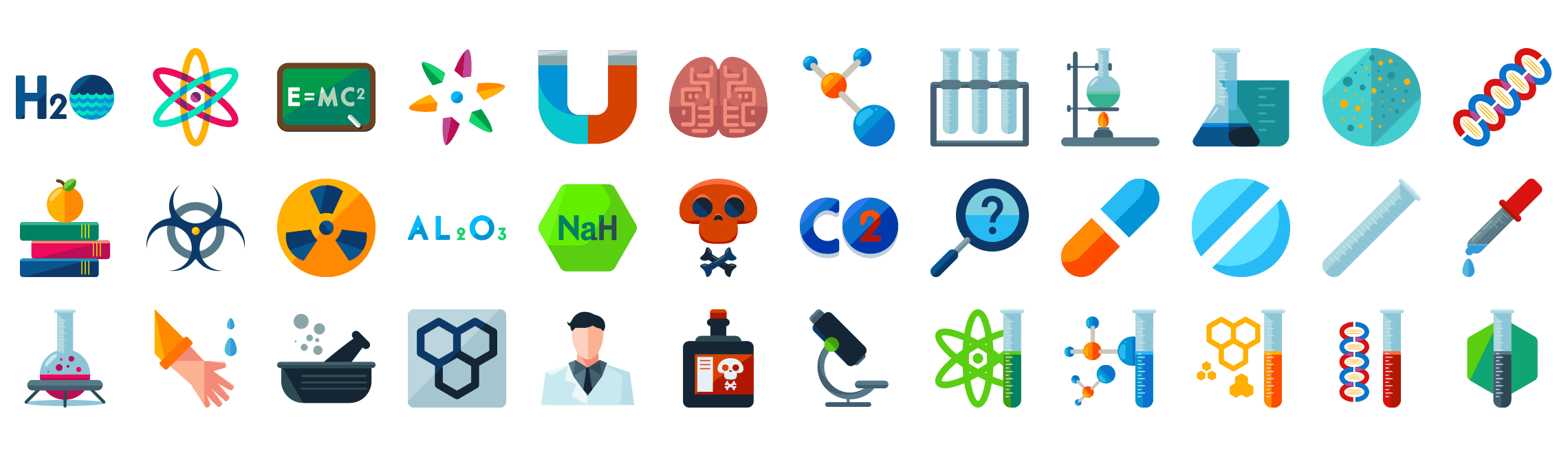 Science-flat-icons