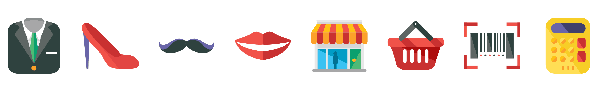 Shopping-flat-icons