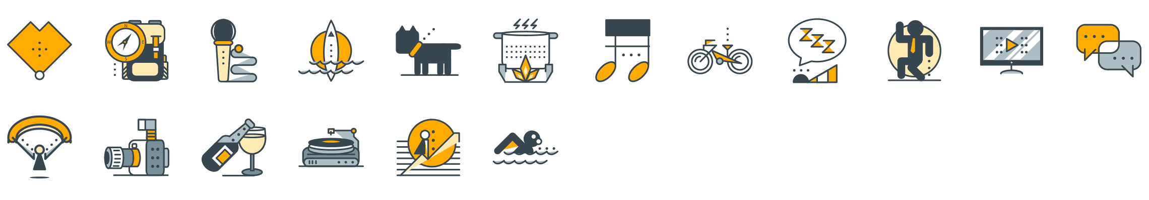 hobbies-funline-icons-preview
