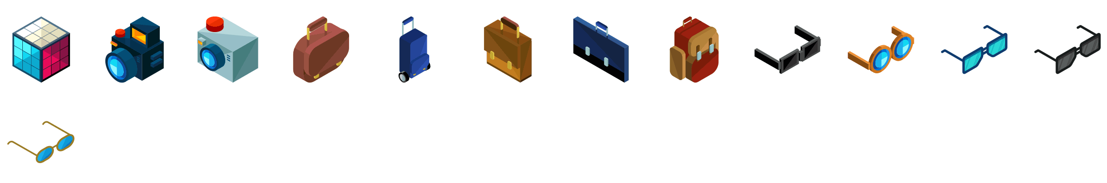 miscellaneous-isometric-icons-preview