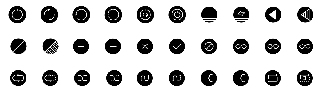 Controls Solid Icons