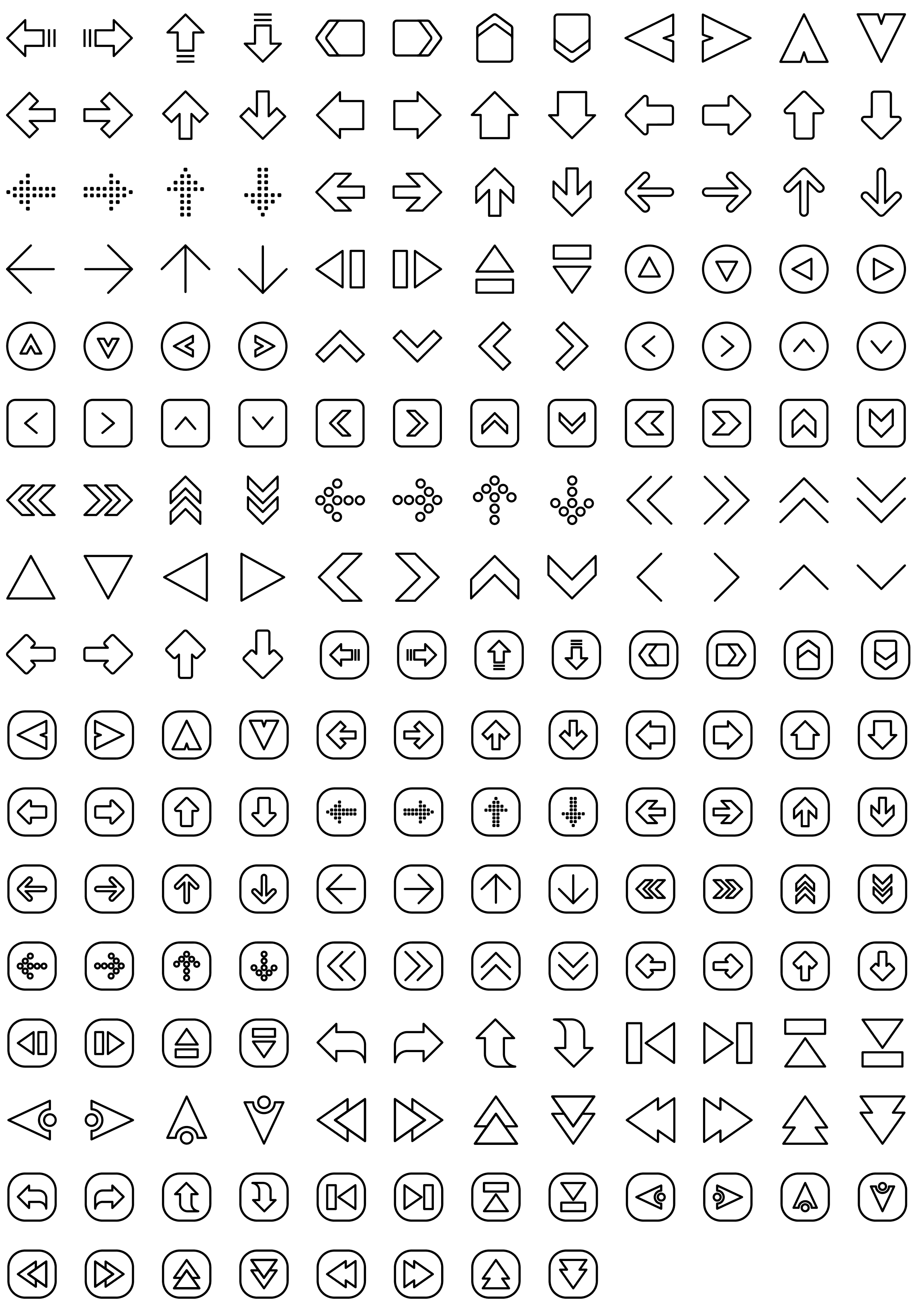 arrows-line-icons-preview