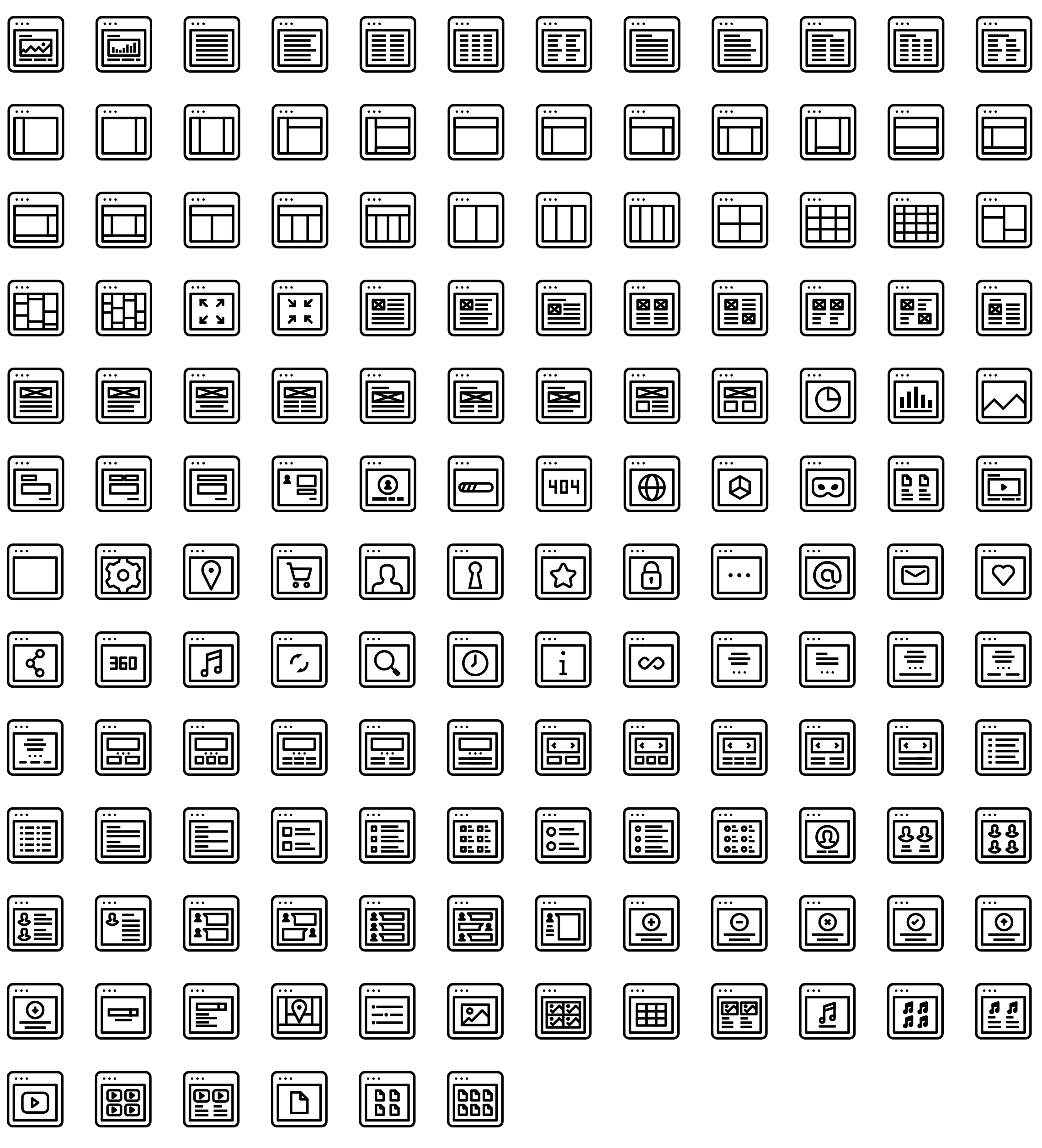 browsers-line-icons-preview