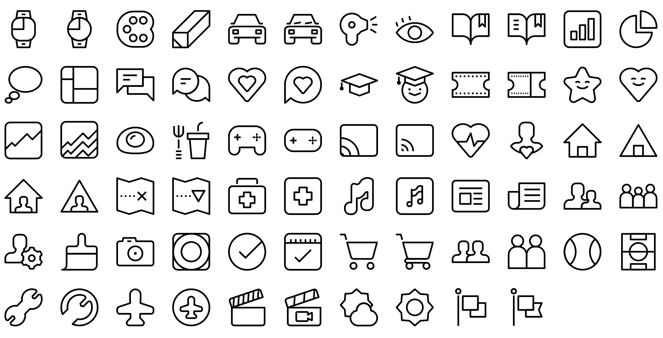 store-main-categories-line-icons-preview