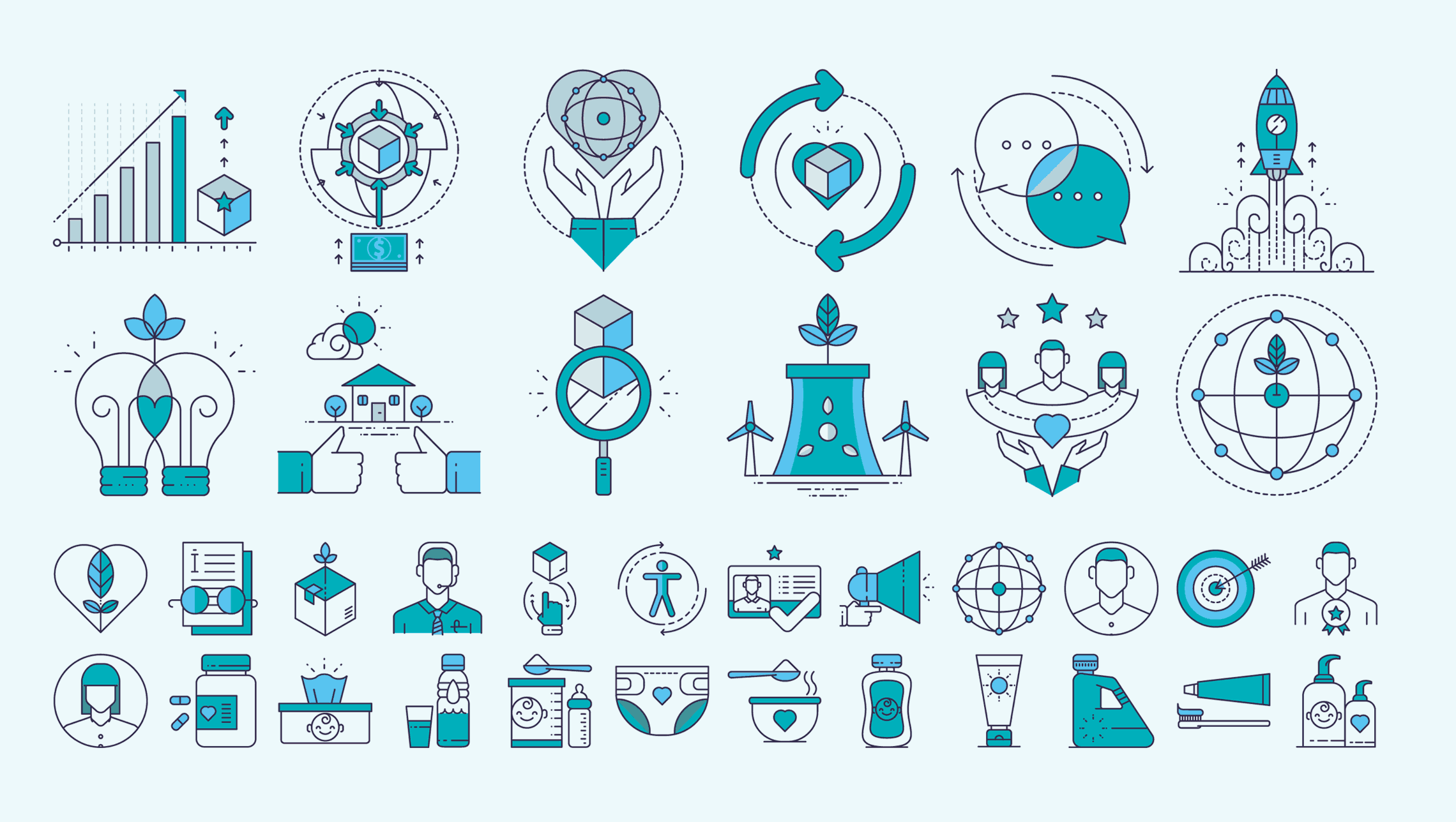 JUne Custome line icons project