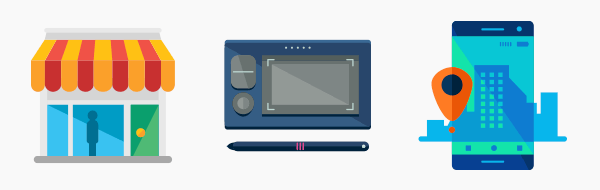 vector flat icons pack