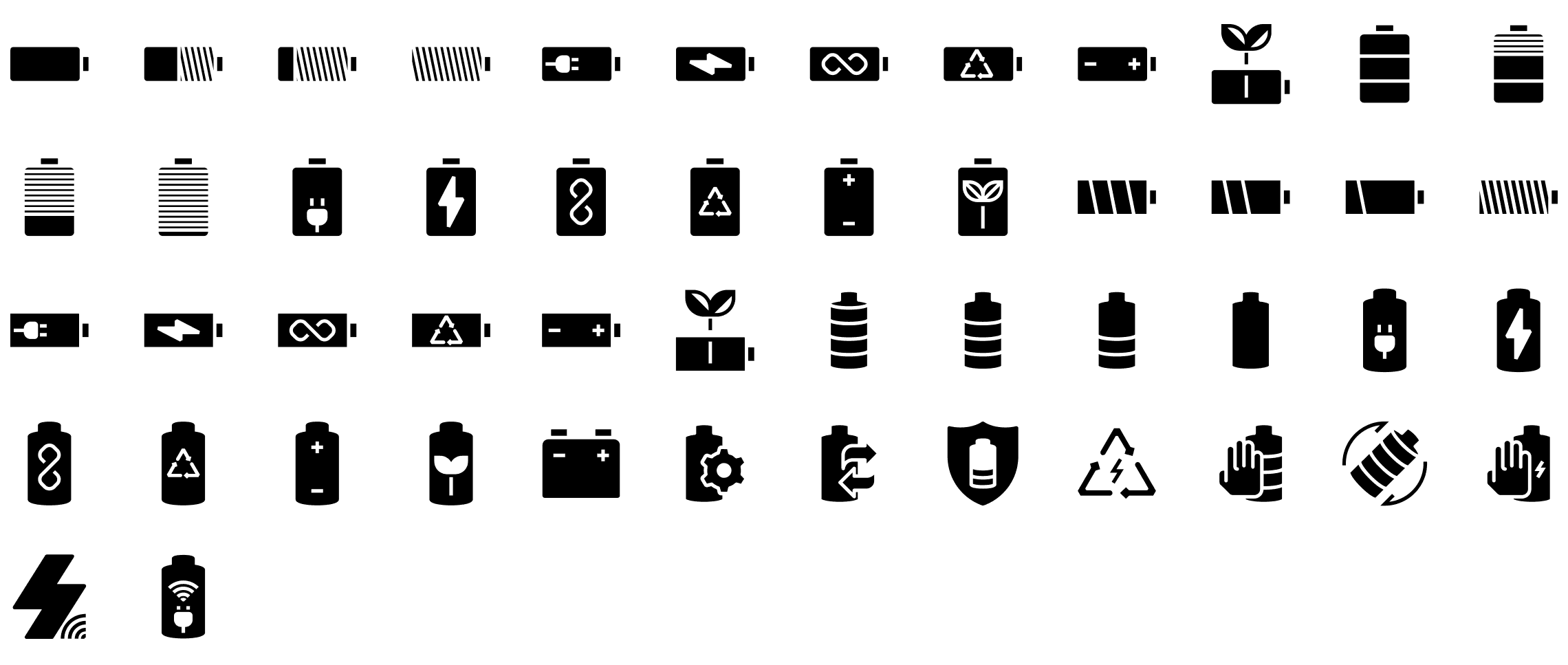 battery-indicator-glyph-icons-preview