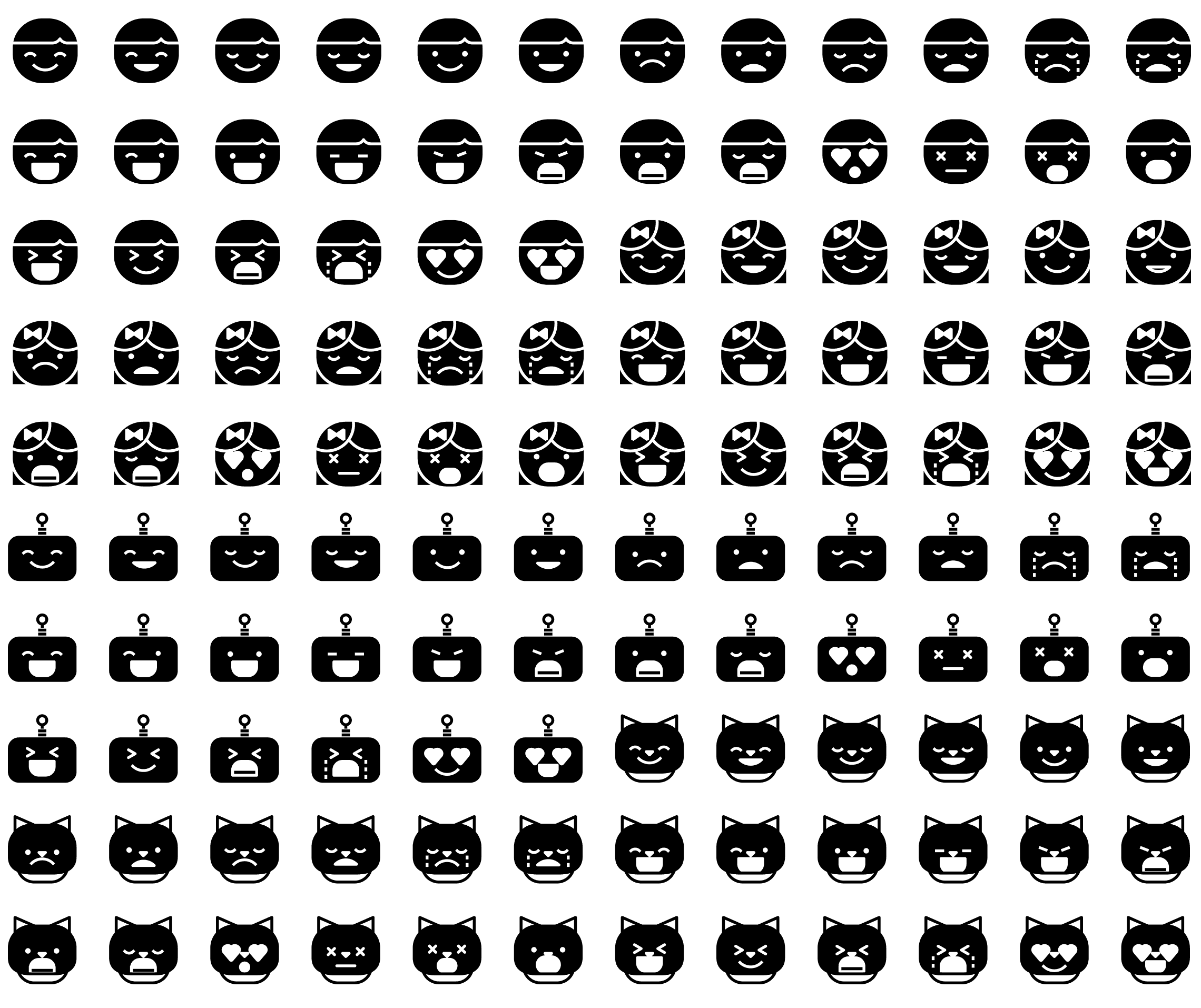 emoticons-glyph-icons-preview