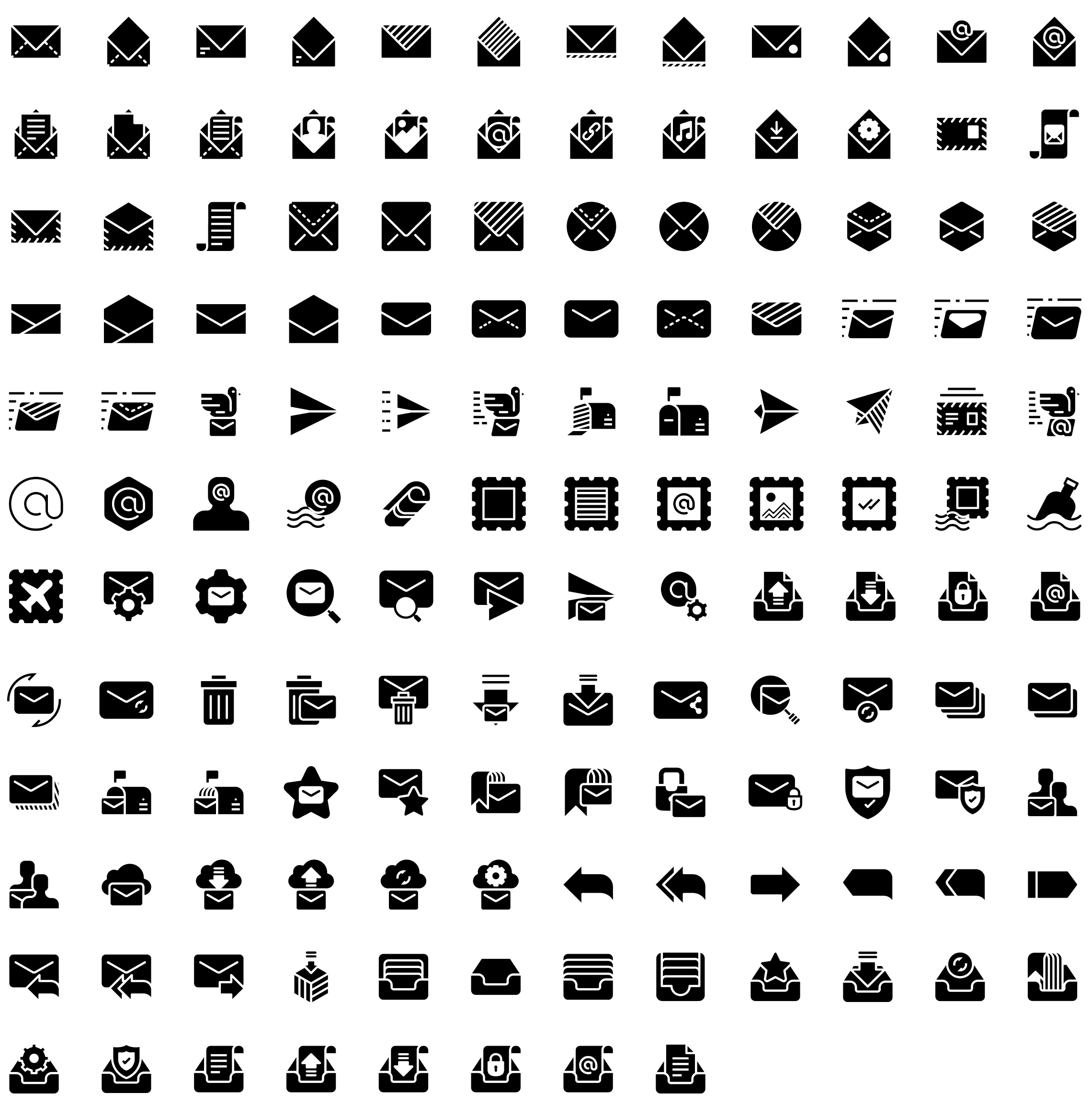 mail-glyph-icons-preview