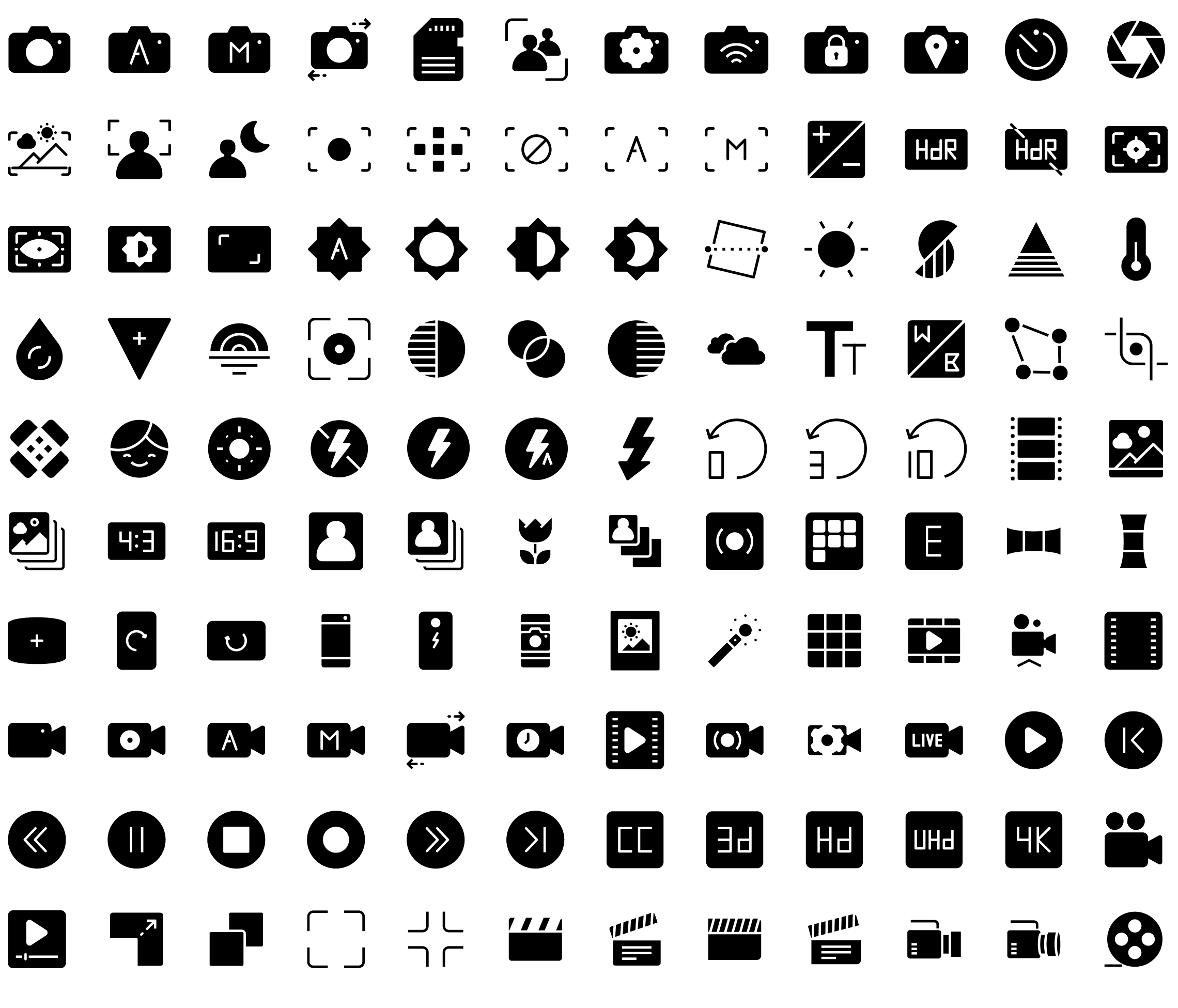 photography-and-video-ui-glyph-icons-preview