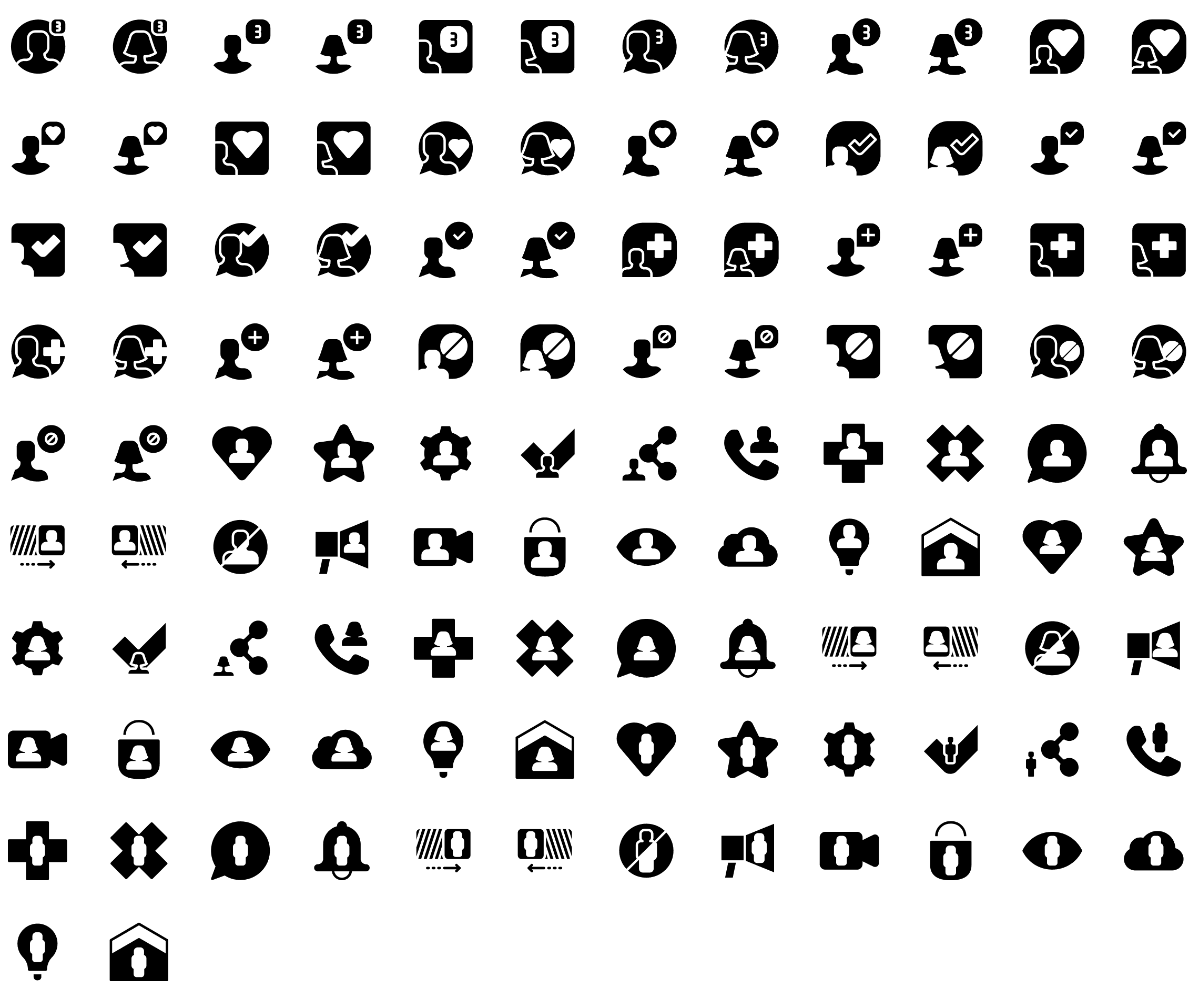 user-interactions-glyph-icons-preview