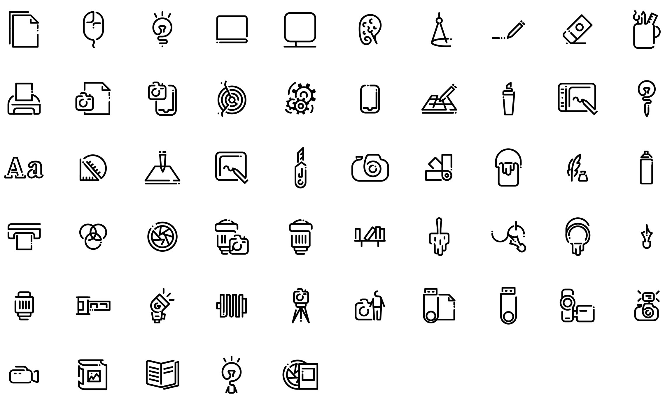photography-and-graphic-design-icons-set-preview