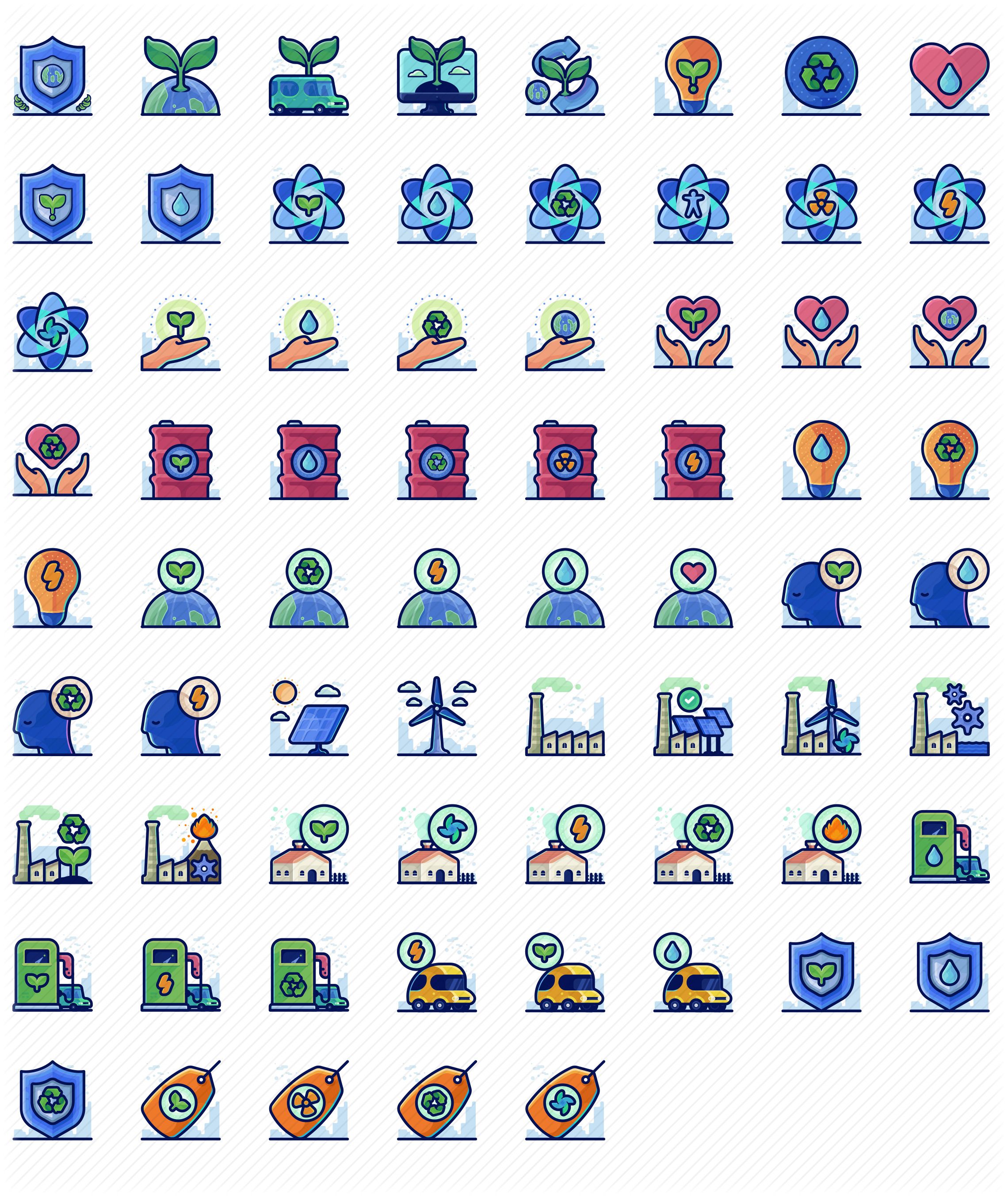 ecology-detailed-line-icons-preview